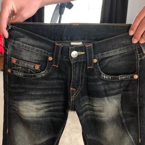 True Religion Straight Leg Mens Jeans